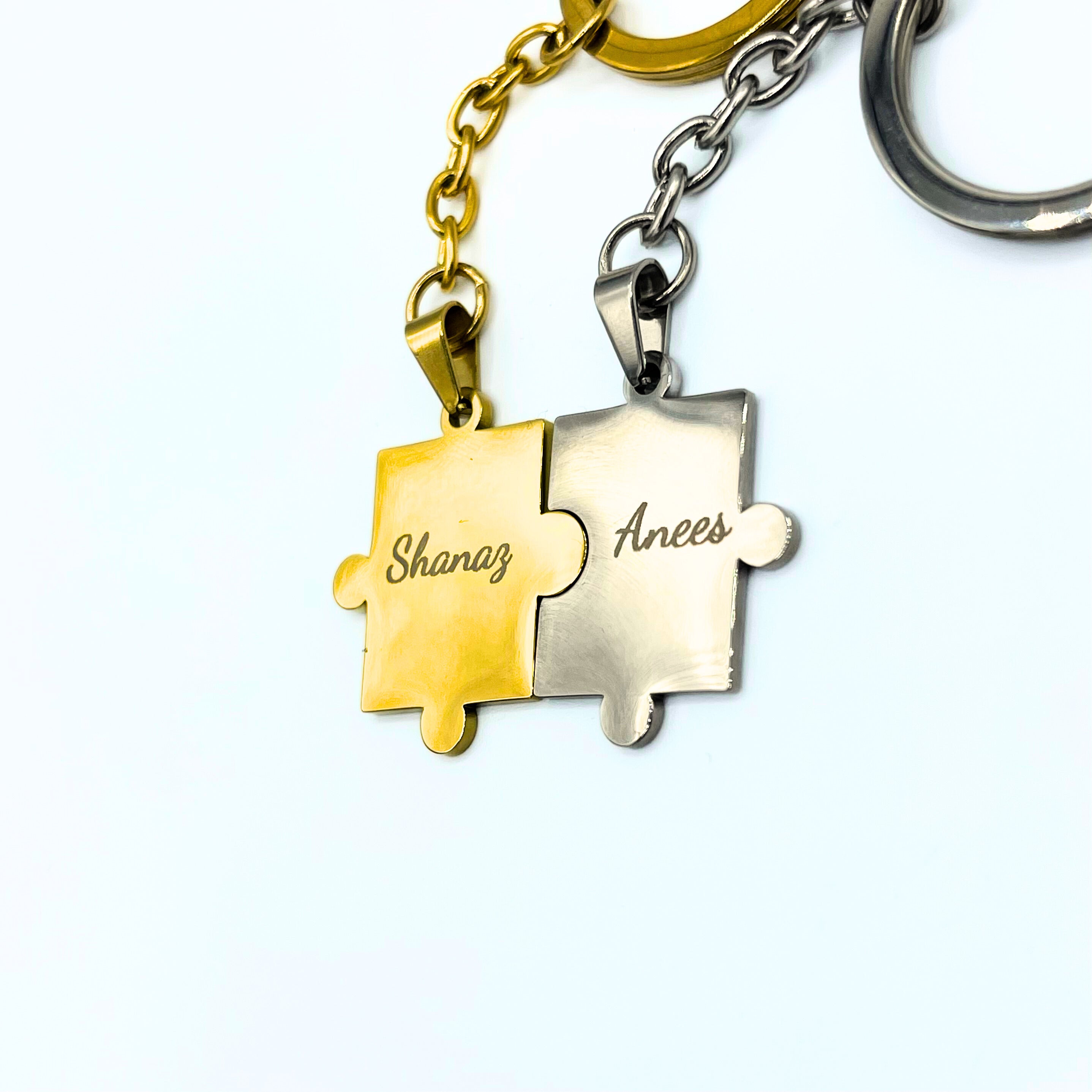Custom Puzzle Piece Necklace