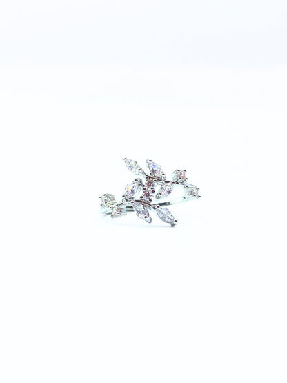 Crystal Vine Ring Small