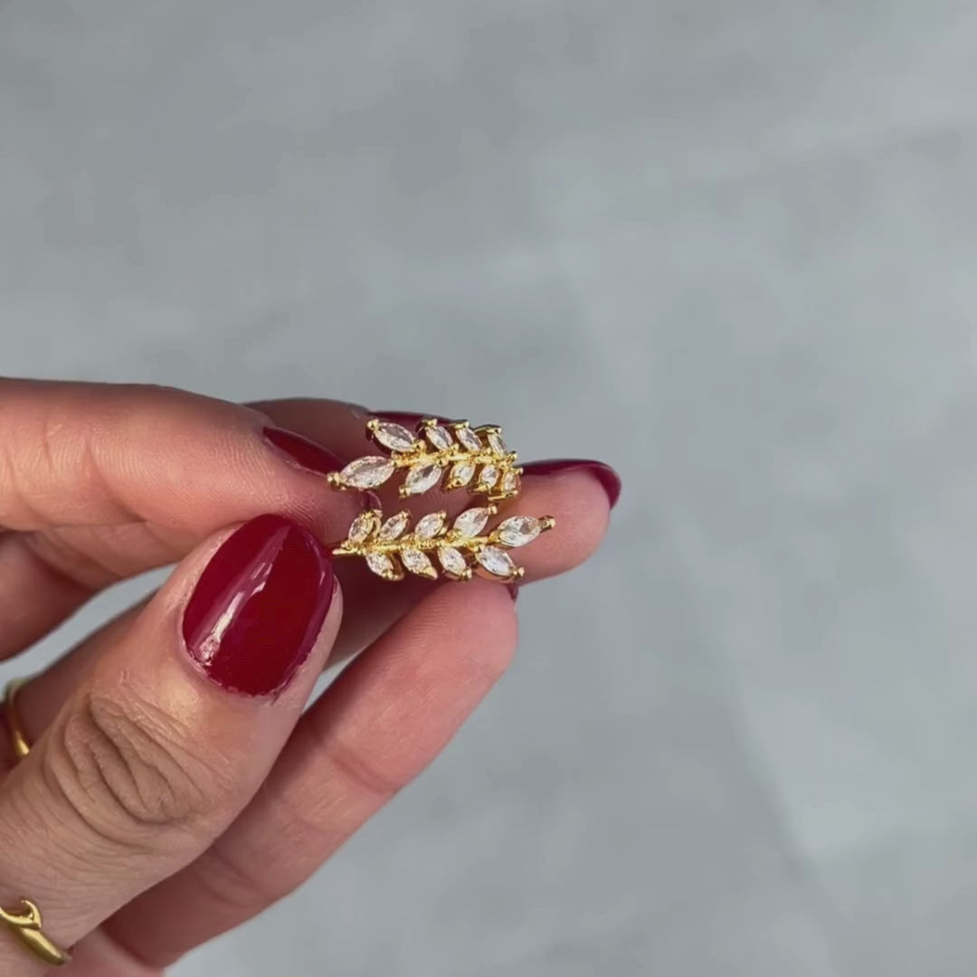Crystal Vine Ring